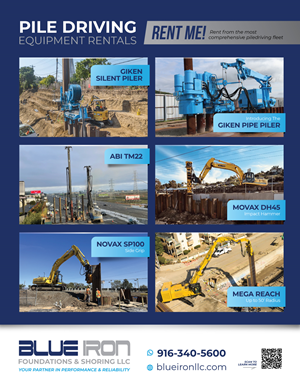 Graphic Design by Brika for Blue Iron Foundations & Shoring, LLC | Design: #35994623