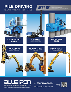 Graphic Design by Brika for Blue Iron Foundations & Shoring, LLC | Design: #36009567