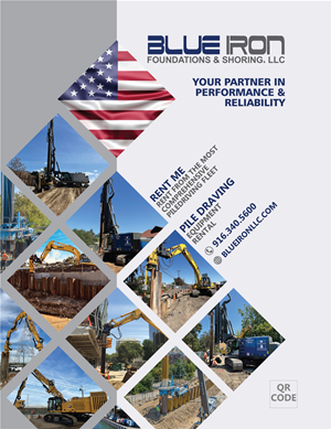 Graphic Design by IMAN.R for Blue Iron Foundations & Shoring, LLC | Design: #36012225