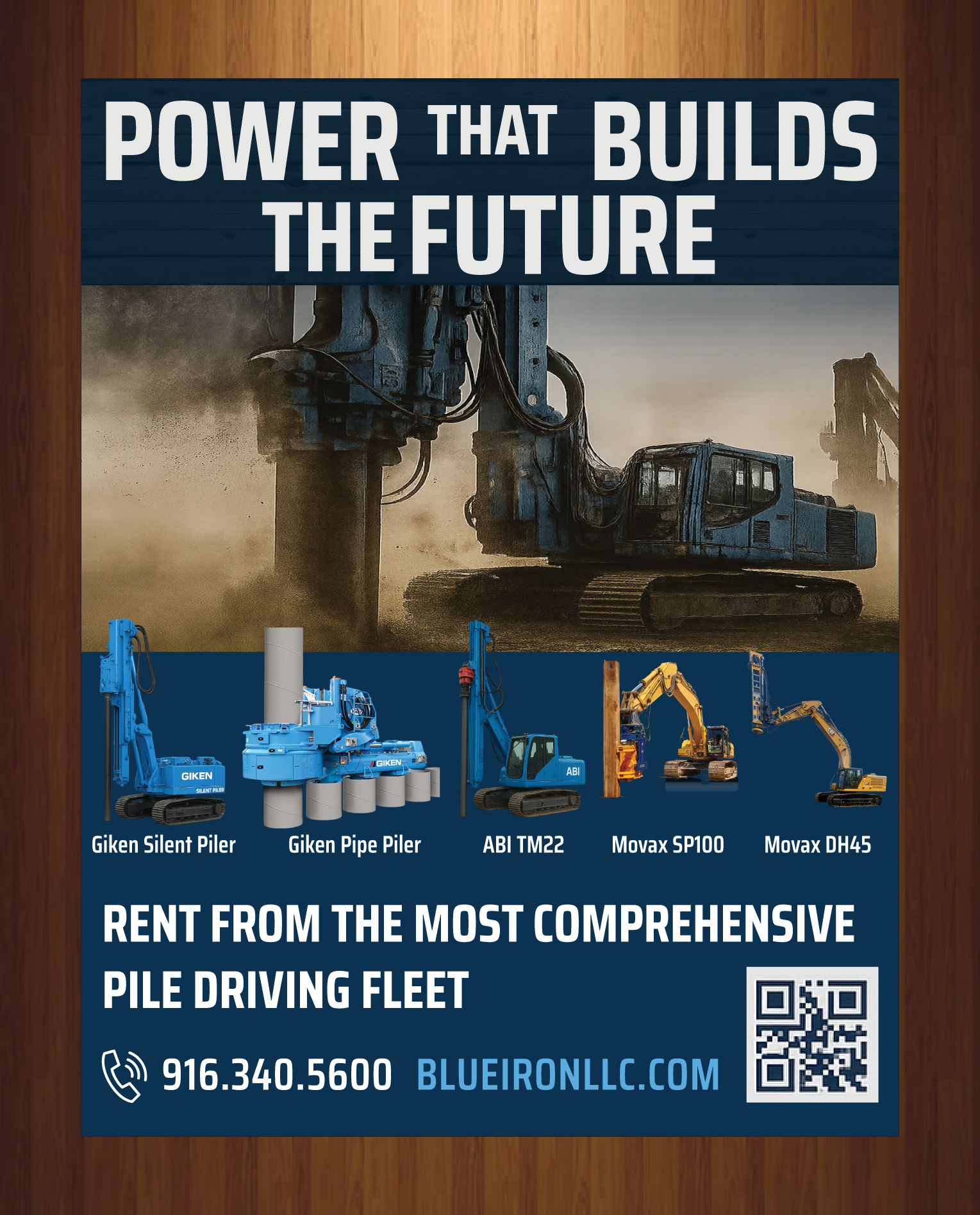 Graphic Design by harmi_199 for Blue Iron Foundations & Shoring, LLC | Design #35998040