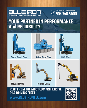Design Graphique par harmi_199 pour Blue Iron Foundations & Shoring, LLC | Design : #35998043