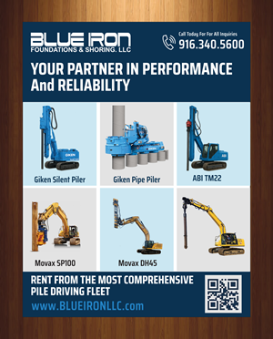 Design Graphique par harmi_199 pour Blue Iron Foundations & Shoring, LLC | Design : #35998044