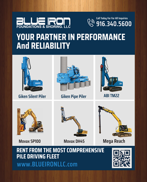 Design Graphique par harmi_199 pour Blue Iron Foundations & Shoring, LLC | Design : #35998045