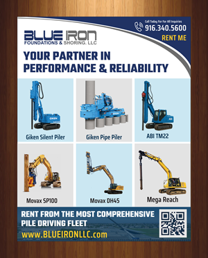 Design Graphique par harmi_199 pour Blue Iron Foundations & Shoring, LLC | Design : #35998230