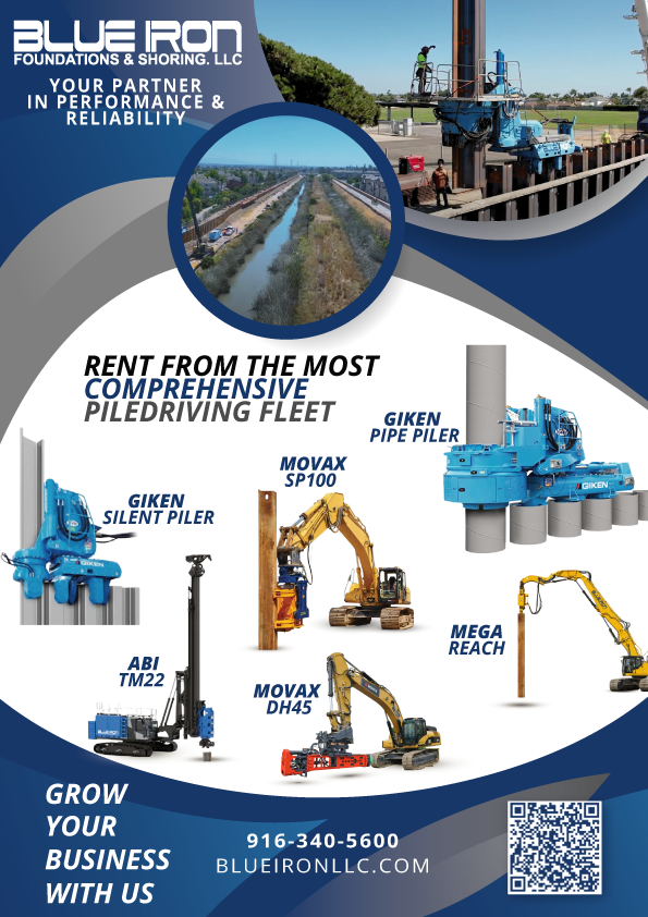 Graphic Design by LAONE for Blue Iron Foundations & Shoring, LLC | Design #36004439