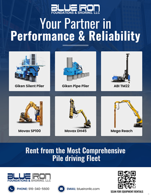 Graphic Design by pb for Blue Iron Foundations & Shoring, LLC | Design: #36015890