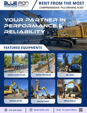 Graphic Design by pb for Blue Iron Foundations & Shoring, LLC | Design: #36015894