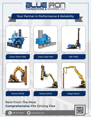 Graphic Design by pb for Blue Iron Foundations & Shoring, LLC | Design: #36015907