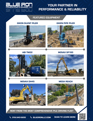 Graphic Design by pb for Blue Iron Foundations & Shoring, LLC | Design: #36015909