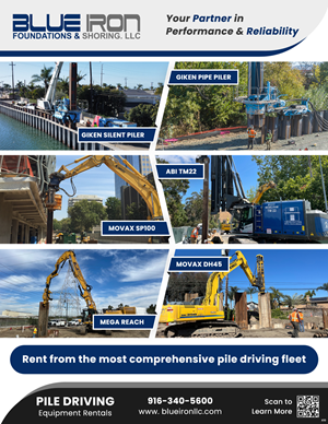 Graphic Design by pb for Blue Iron Foundations & Shoring, LLC | Design: #36015912