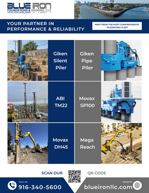 Graphic Design by pb for Blue Iron Foundations & Shoring, LLC | Design: #36015914