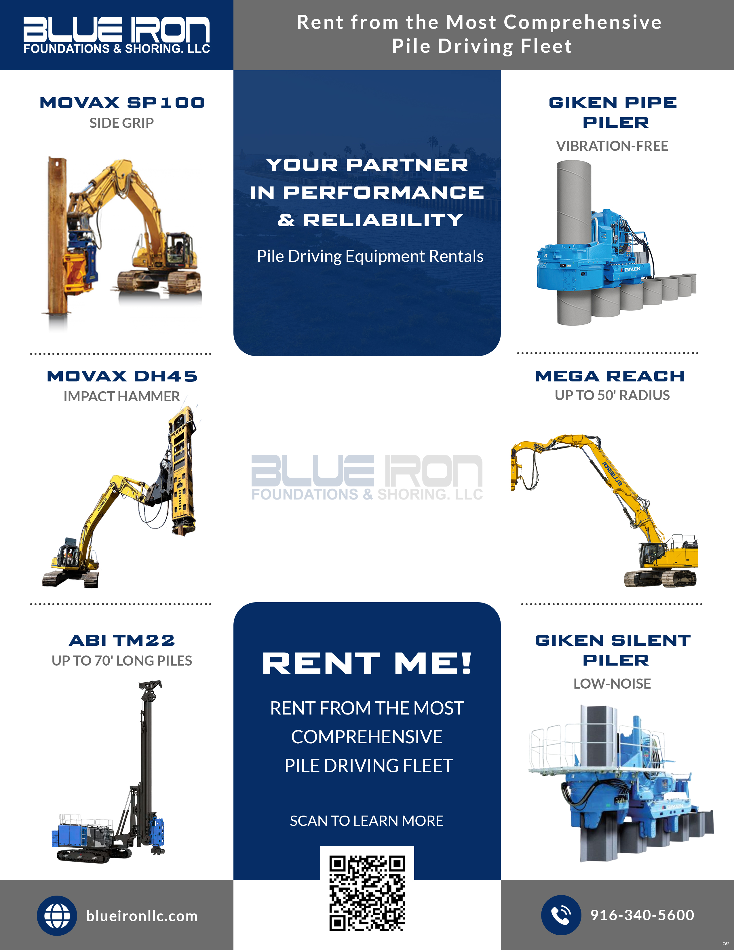 Diseño Gráfico por pb para Blue Iron Foundations & Shoring, LLC | Diseño #36015915