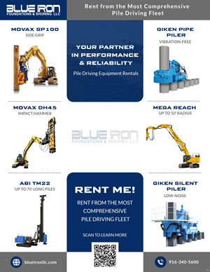 Graphic Design by pb for Blue Iron Foundations & Shoring, LLC | Design: #36015915