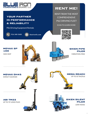 Graphic Design by pb for Blue Iron Foundations & Shoring, LLC | Design: #36015916