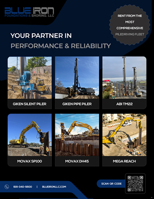 Graphic Design by pb for Blue Iron Foundations & Shoring, LLC | Design: #36023902