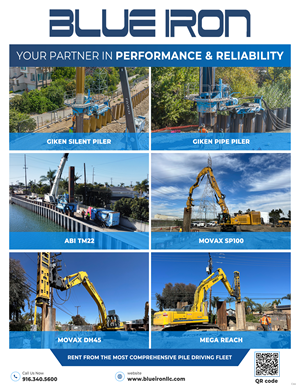 Graphic Design by pb for Blue Iron Foundations & Shoring, LLC | Design: #36023903