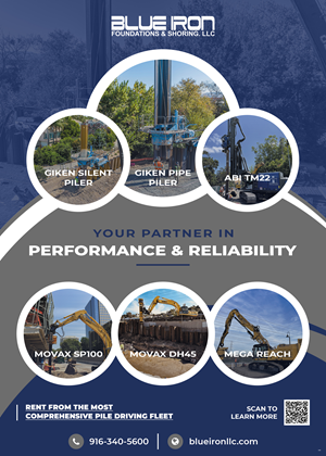 Graphic Design by pb for Blue Iron Foundations & Shoring, LLC | Design: #36023904