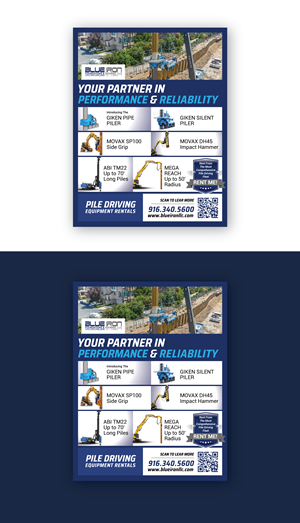 Design Graphique par DesignGenie pour Blue Iron Foundations & Shoring, LLC | Design : #36012599