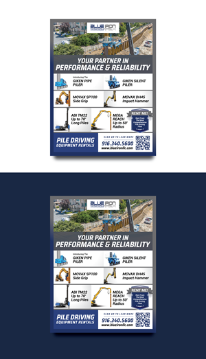 Design Graphique par DesignGenie pour Blue Iron Foundations & Shoring, LLC | Design : #36017410