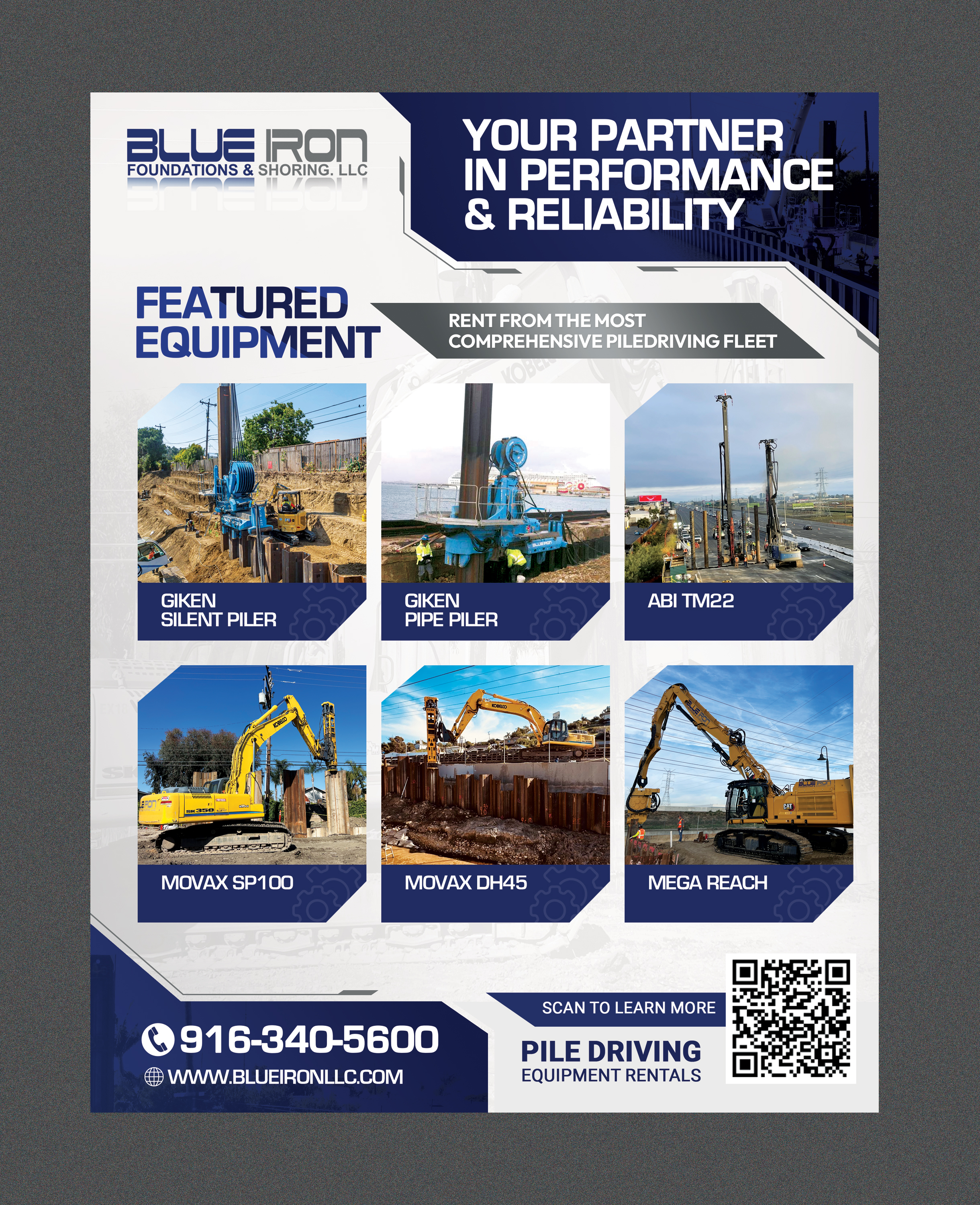 Diseño Gráfico por Stan$oul para Blue Iron Foundations & Shoring, LLC | Diseño #36002287