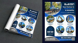 Graphic Design by SAI DESIGNS for Blue Iron Foundations & Shoring, LLC | Design: #36007331