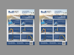 Graphic Design by barinix for Blue Iron Foundations & Shoring, LLC | Design #36006887