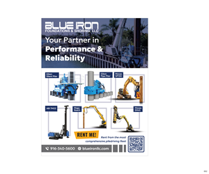 Graphic Design by jnh for Blue Iron Foundations & Shoring, LLC | Design: #36002595