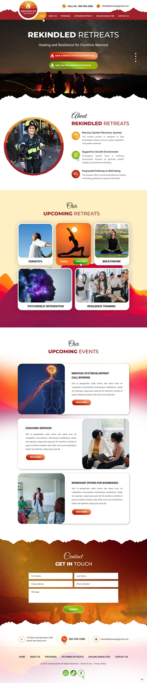 Web Design by pb for this project | Design: #35999517