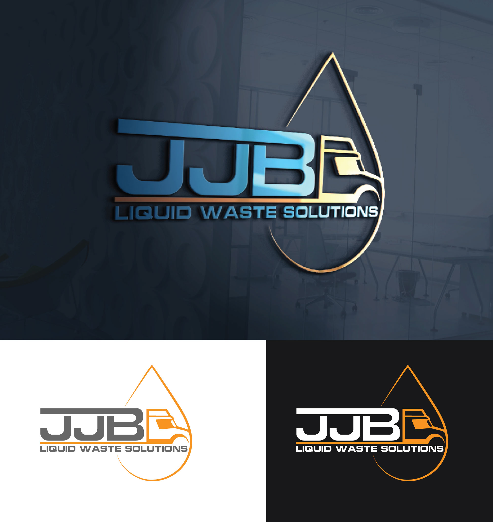 Diseño de Logo por Helen. para JJB LIQUID WASTE SOLUTIONS | Diseño #35990423