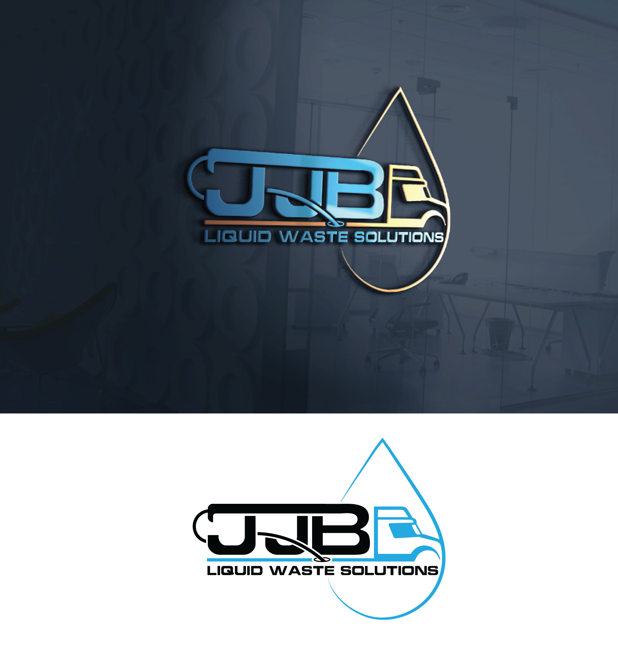 Logo Design by Helen. for JJB LIQUID WASTE SOLUTIONS | Design #35991846