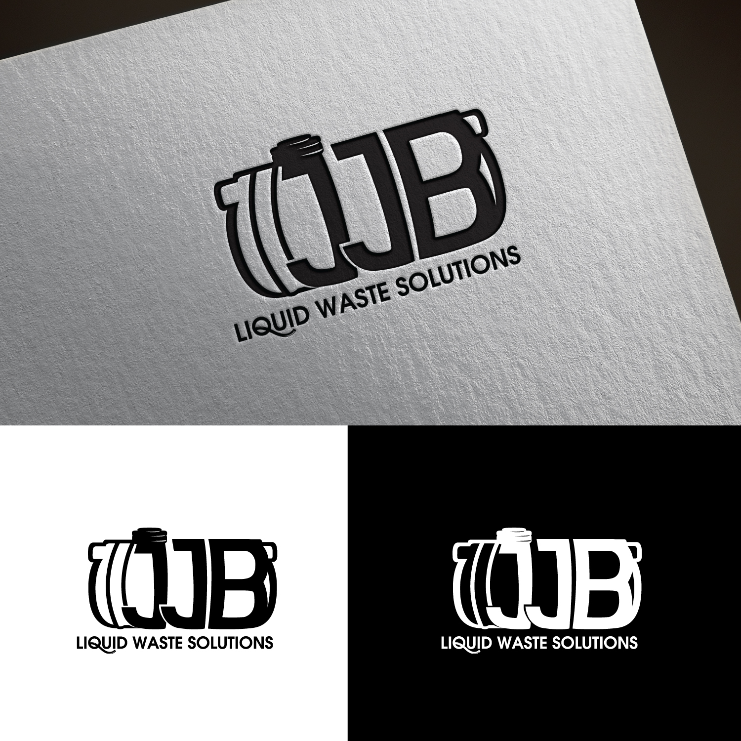 Logo Design by sankar999 for JJB LIQUID WASTE SOLUTIONS | Design #35990606