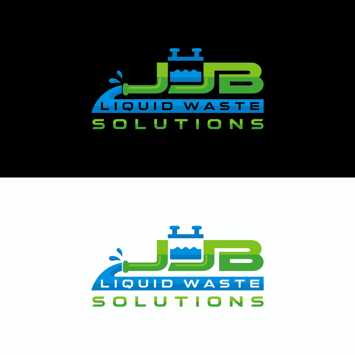 Logo Design by Ashani Bhattacharya for JJB LIQUID WASTE SOLUTIONS | Design #35990717