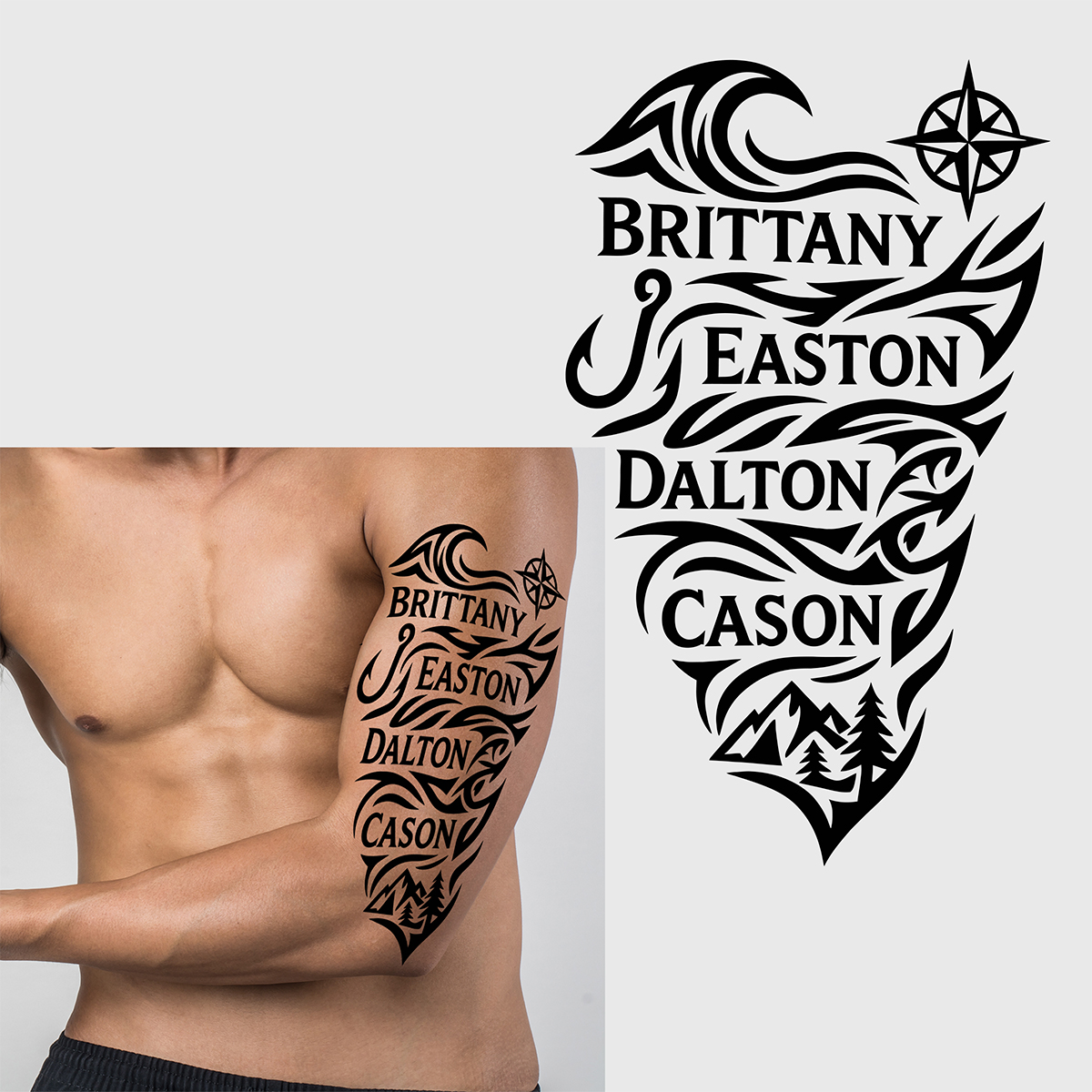 Tattoo Design by Tariq 38 for this project | Design #36005396