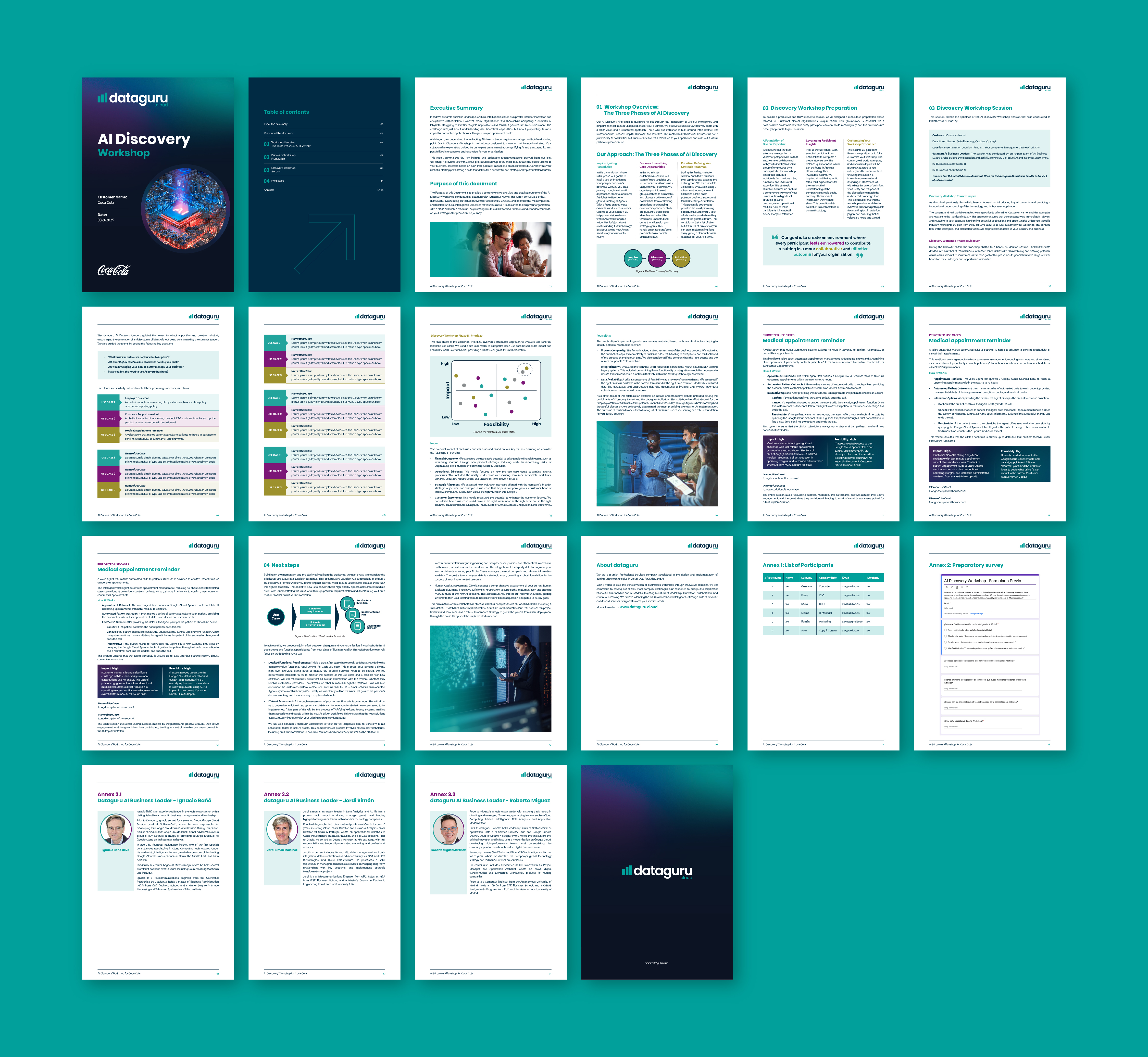 Word Template Design by CRE.TIVE for DATAGURU TECHNOLOGIES, SL | Design #36004181