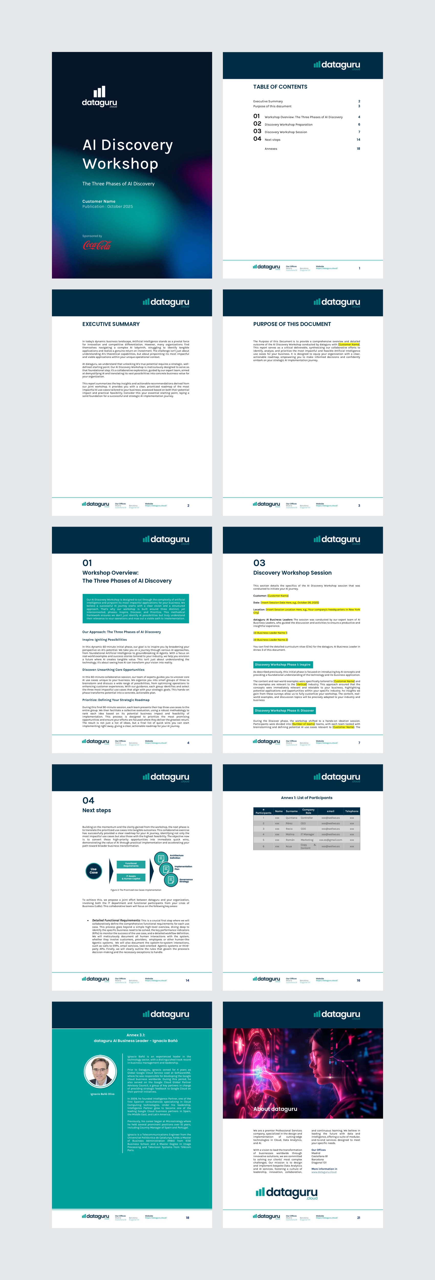 Design de Modèle Word par barinix pour DATAGURU TECHNOLOGIES, SL | Design #36002589