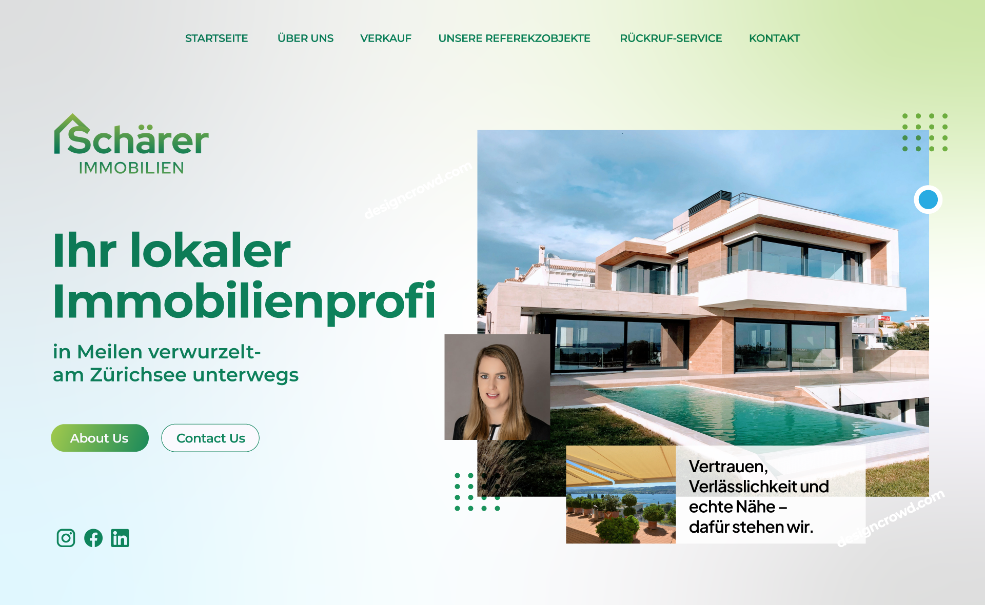Graphic Design by JK18 for Schärer Immobilien | Design #35996045