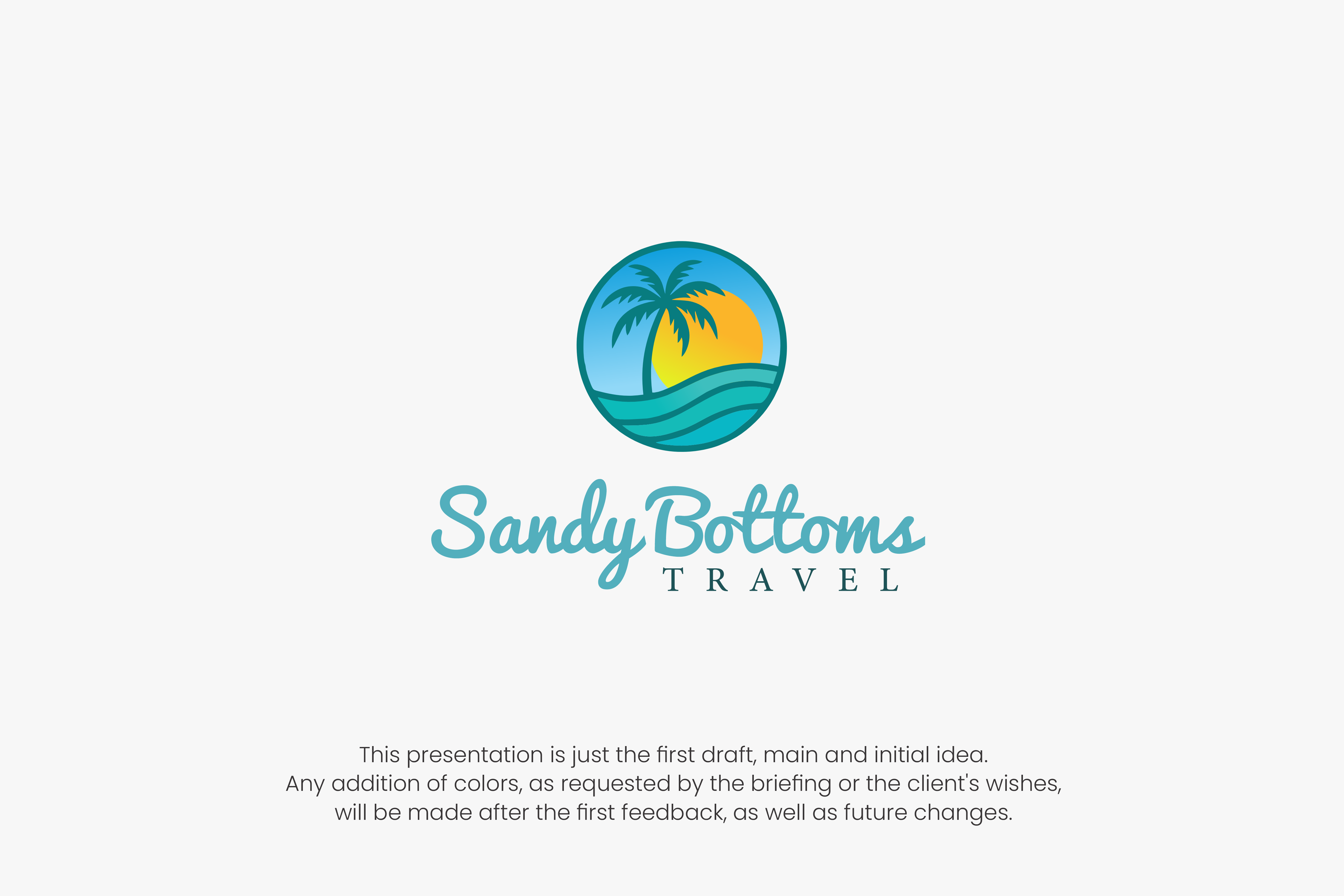 Logo Design by AwesoMind for Sandy Bottoms Travel | Design #36018749