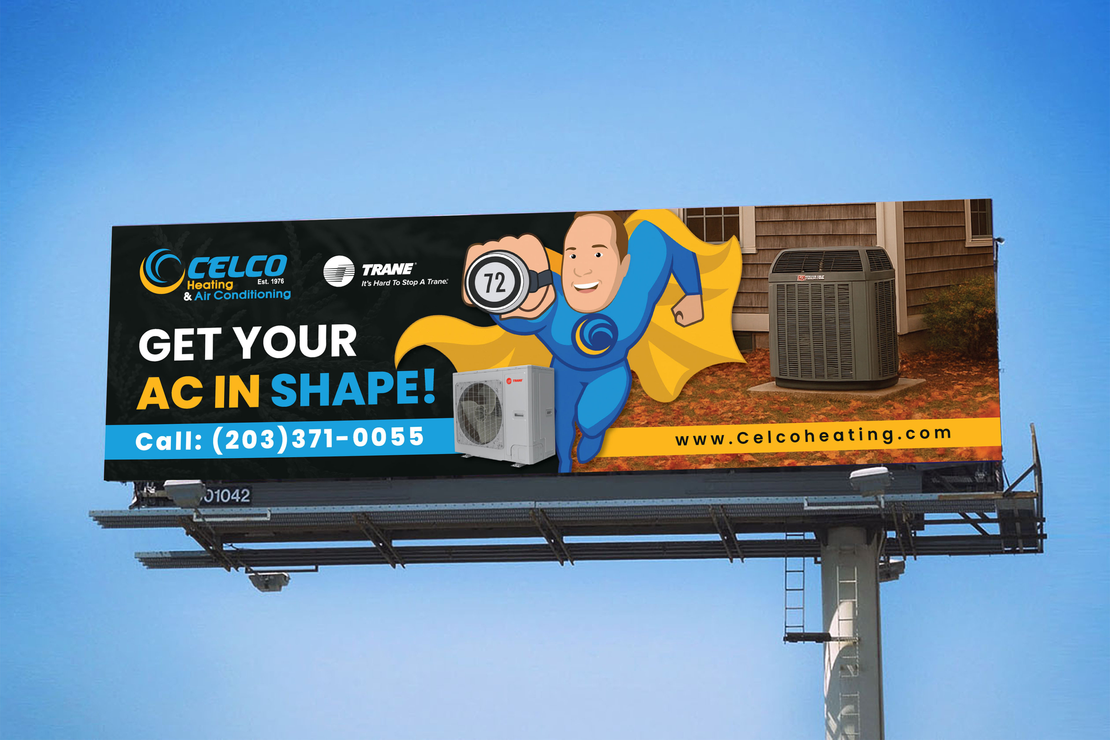 Design de Panneau par artbitin pour Celco Heating and AC | Design #36013105