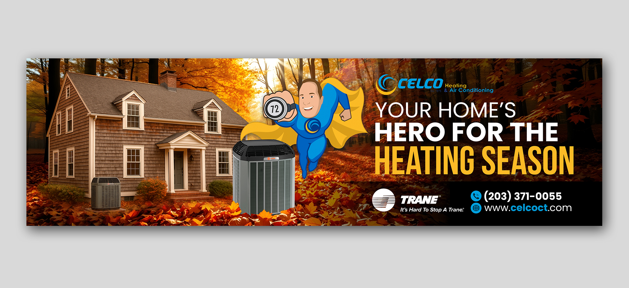 Billboard Design by debdesign for Celco Heating and AC | Design #36008185