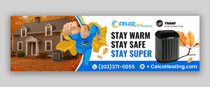 Billboard Design by debdesign for Celco Heating and AC | Design: #36008281
