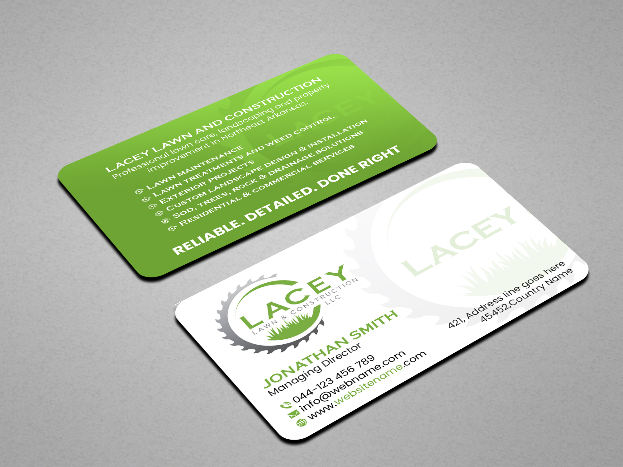 Business Card Design by Creations Box 2015 for this project | Design #36009326