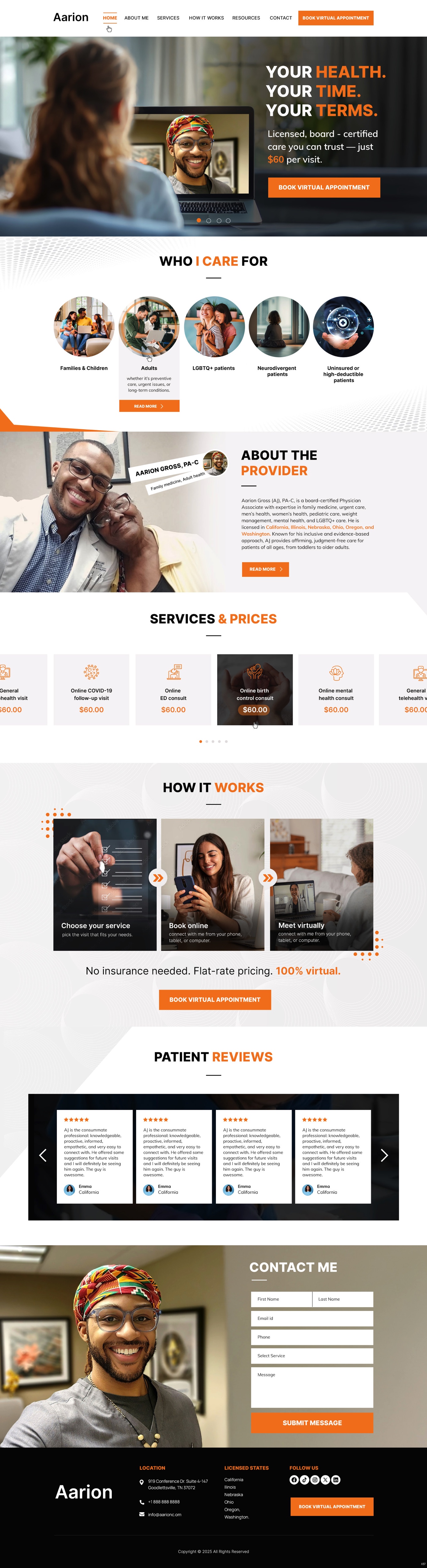 Squarespace Design by pb for this project | Design #36009402