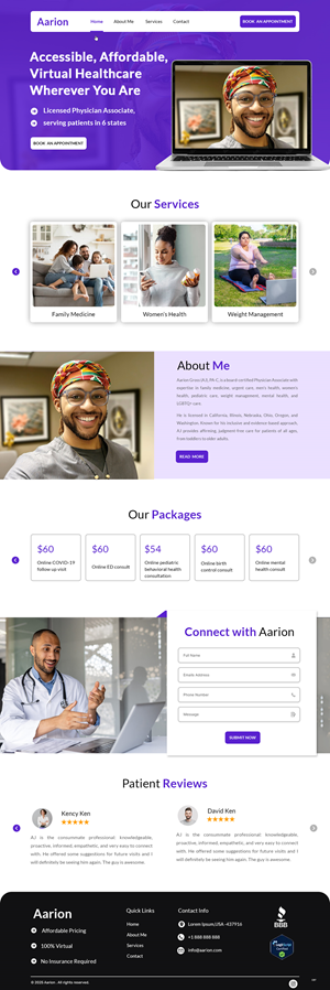 Diseño de Squarespace por pb para este proyecto | Diseño: #36009409