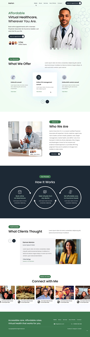 Diseño de Squarespace por pb para este proyecto | Diseño: #36009412