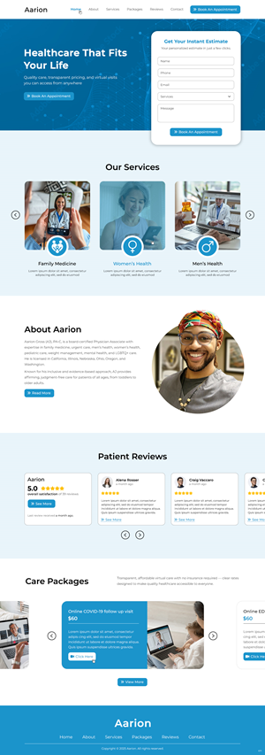 Diseño de Squarespace por pb para este proyecto | Diseño: #36009416