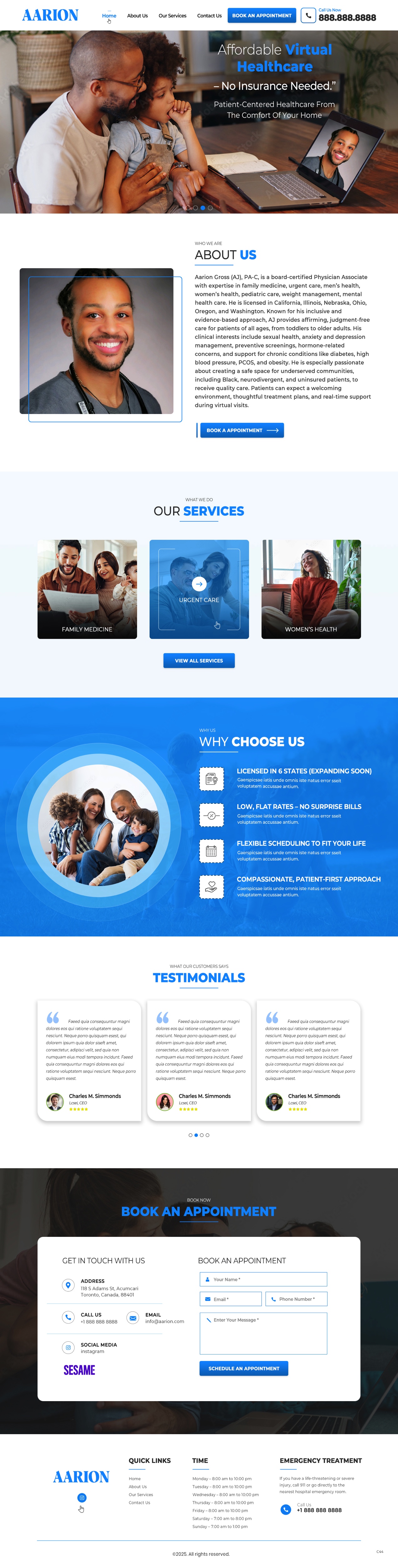 Squarespace Design by pb for this project | Design #36015966