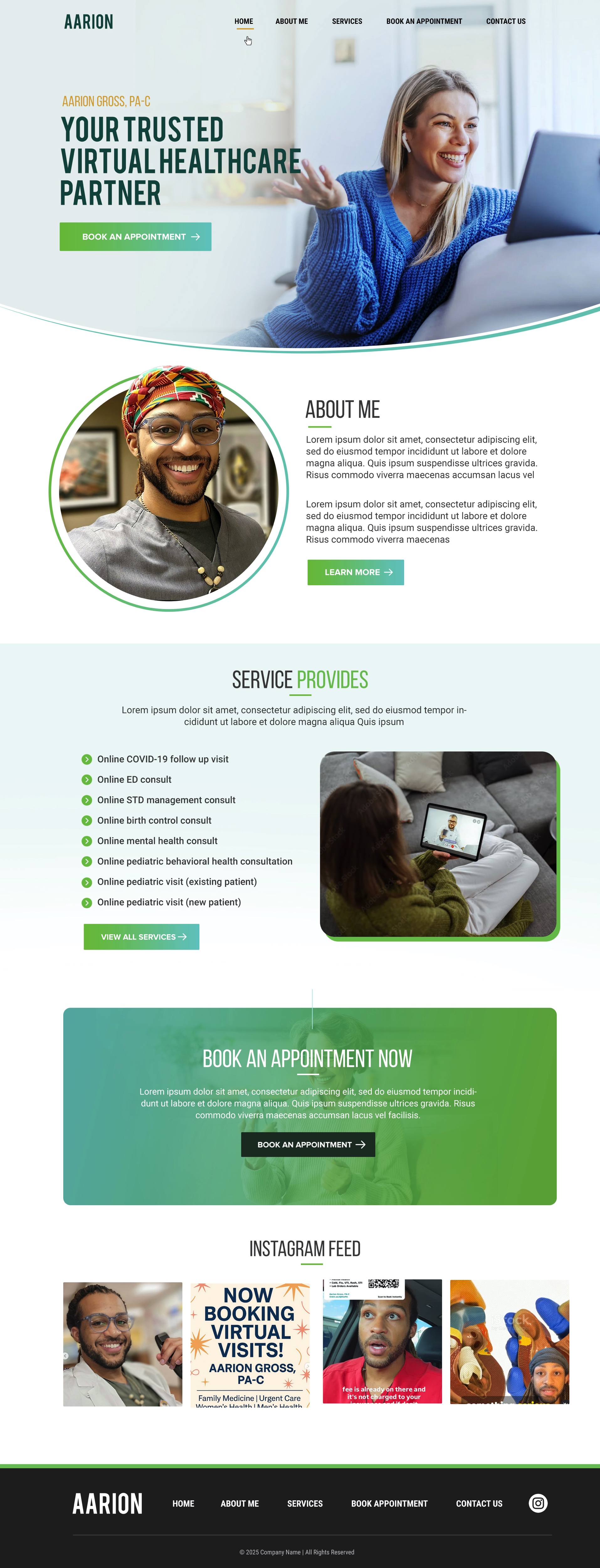 Squarespace Design by pb for this project | Design #36015974