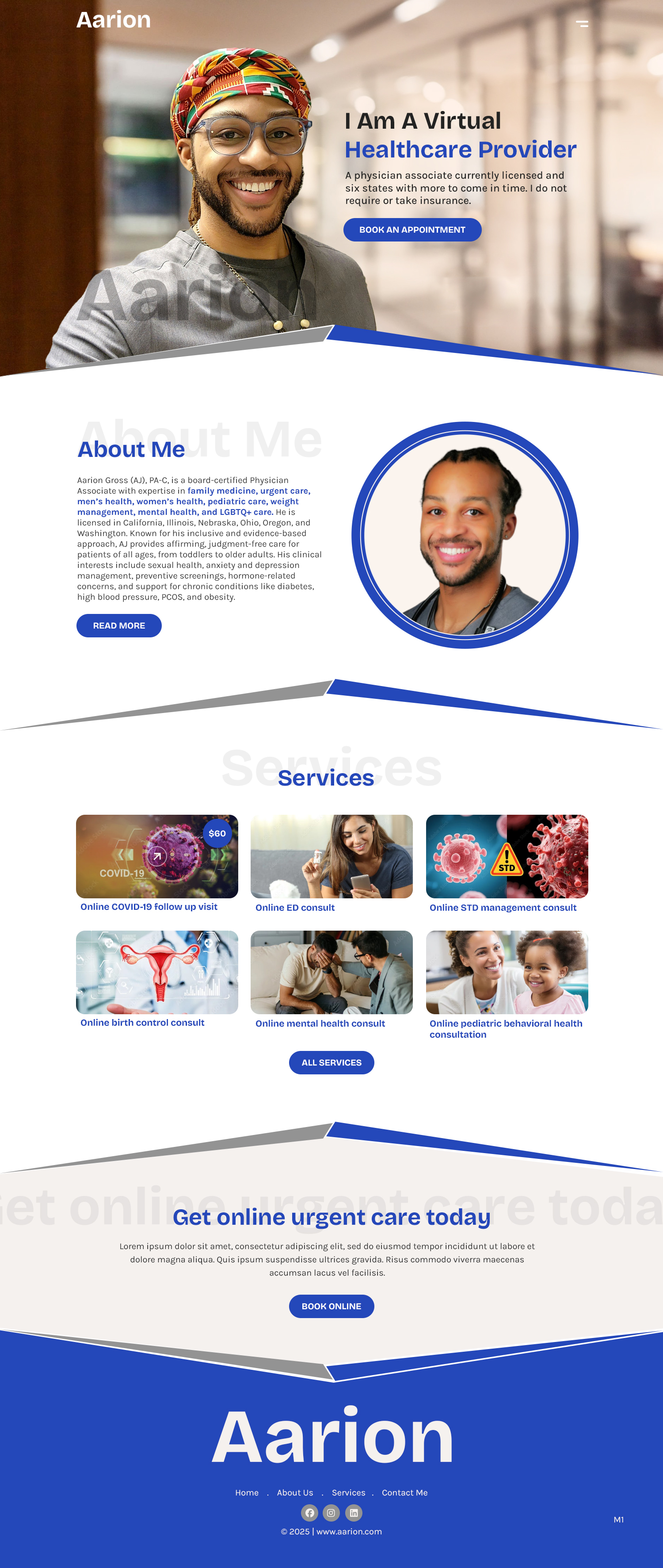 Squarespace Design by pb for this project | Design #36015975