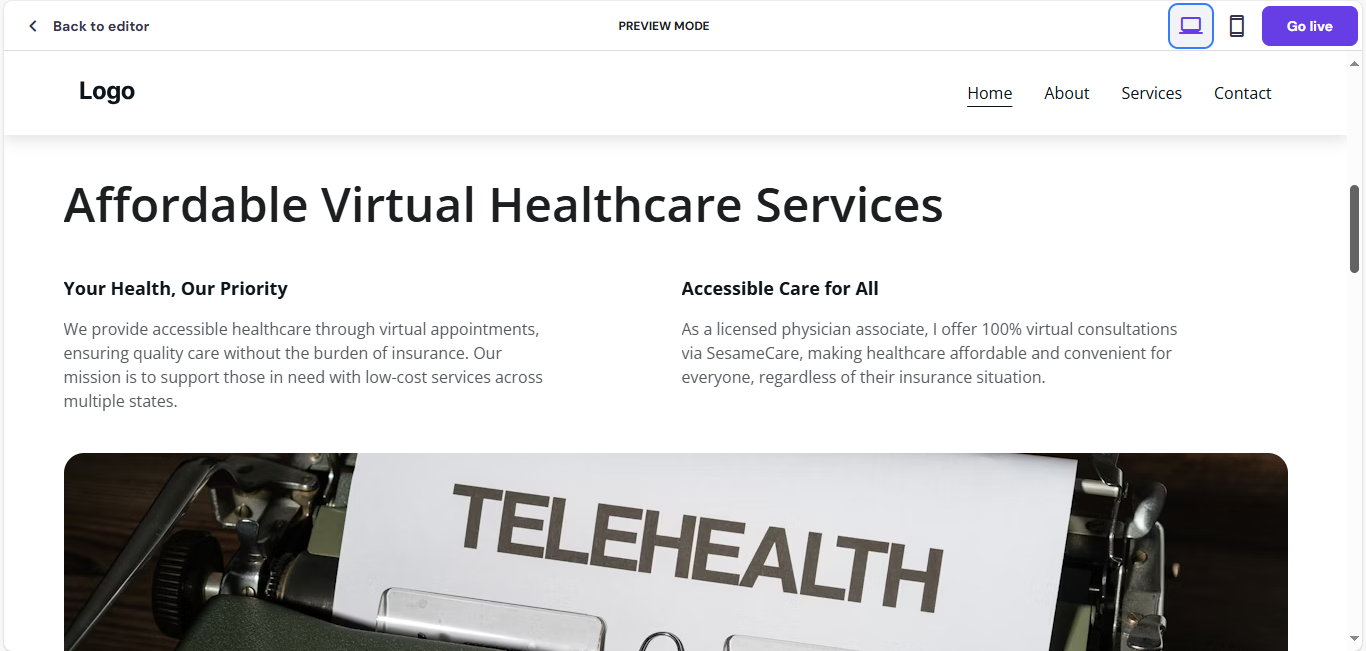 Squarespace Design by farah asif for this project | Design #36073392