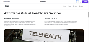 Diseño de Squarespace por farah asif para este proyecto | Diseño: #36073392